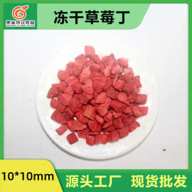 冻干草莓丁 雪花酥糕点烘焙果酱原料蛋糕甜品装饰水果粒现货批发