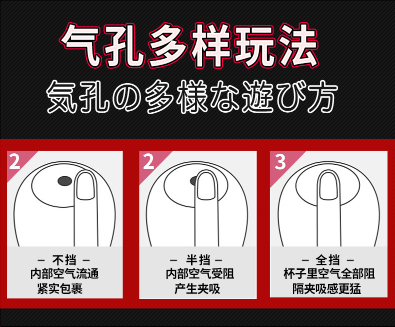 Manual Male Masturbation Cup in ABS and TPE, Non-Automatic Adult Toy for Men — detail image 7