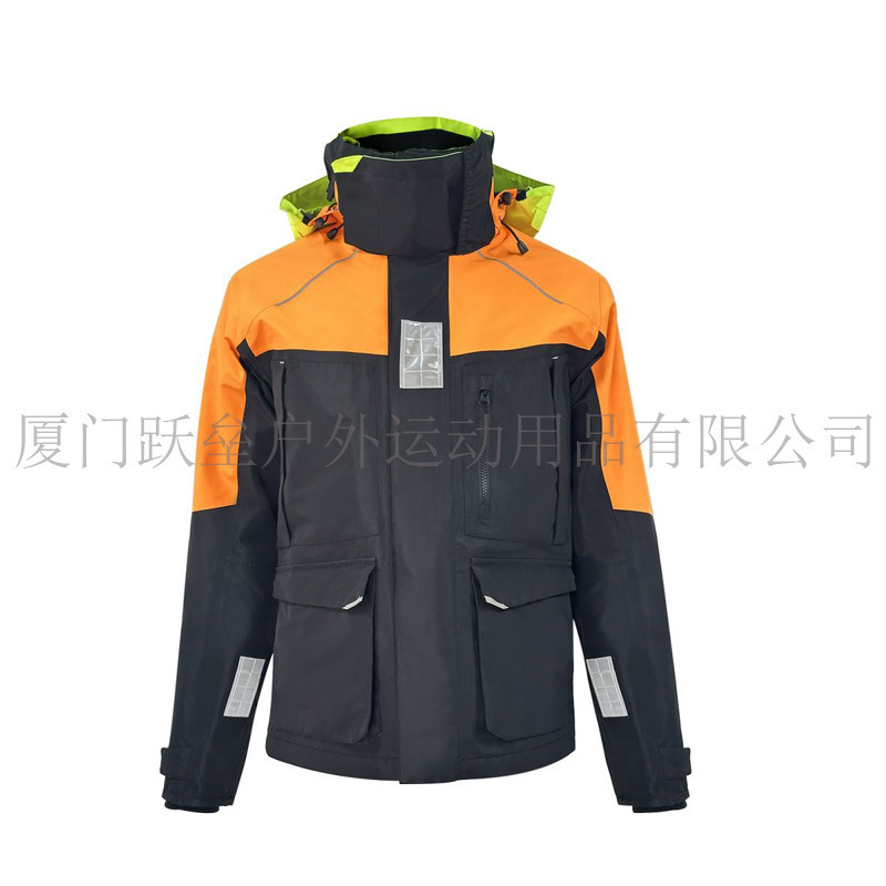 Factory Direct Supply Sailing Suit Men's Outdoor Windproof Waterproof Jacket Warm Wear-resistant Jacket Spring and Autumn Sailing Sports Equipment