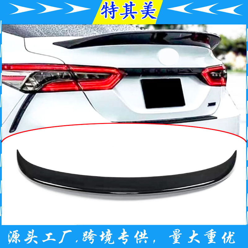 Toyota Camry 2018-2023 üçün arxa spoyler, plastik, qara və karbon