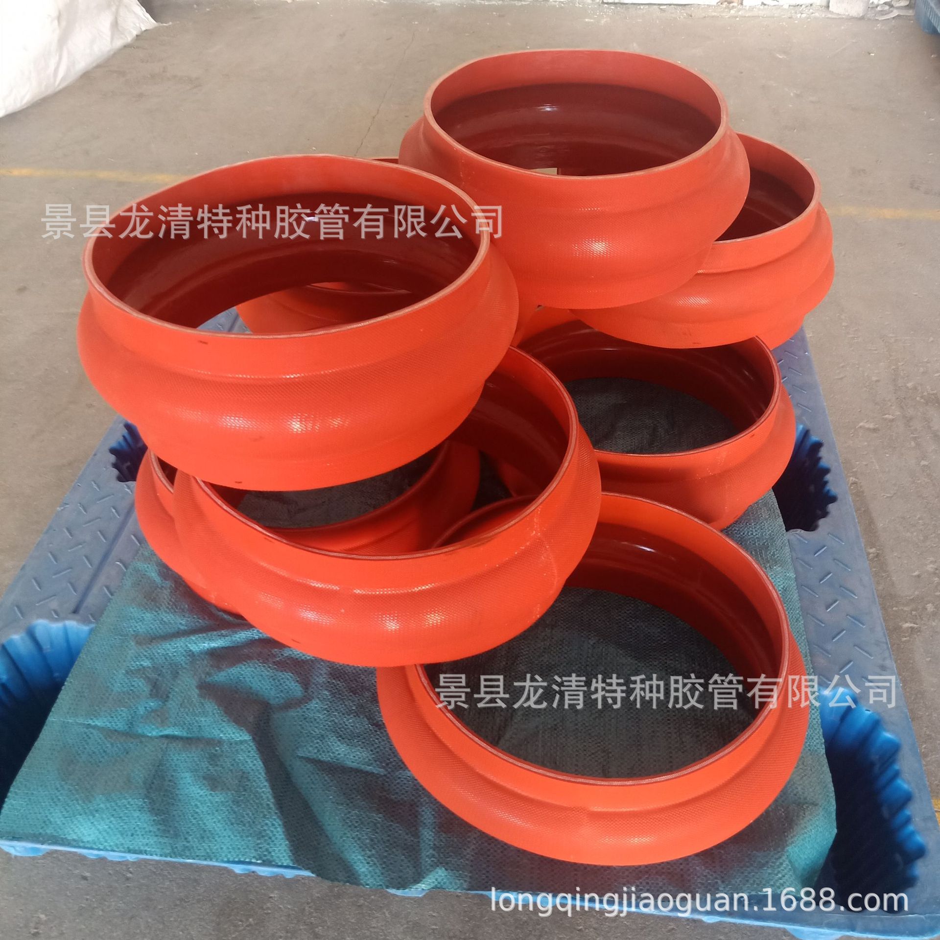 厂家供应大口径硅胶软连接 灯笼式硅胶夹布软连接 硅胶软连接软管