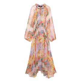 下架女装长袖印花迷笛连衣裙图片色个性街头涤纶其他