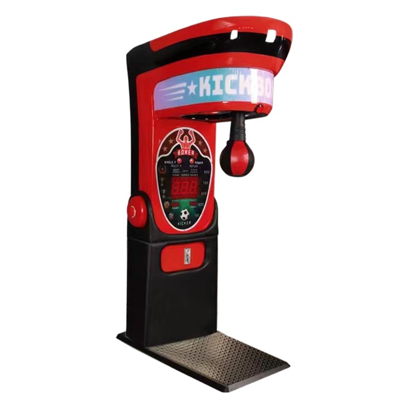 Máquina de juego que funciona con monedas de adultos fuerza de medición de boxeo dragón Cola máquina de boxeo juego eléctrico de la ciudad boxeo rey lucha contra la máquina de ventilación