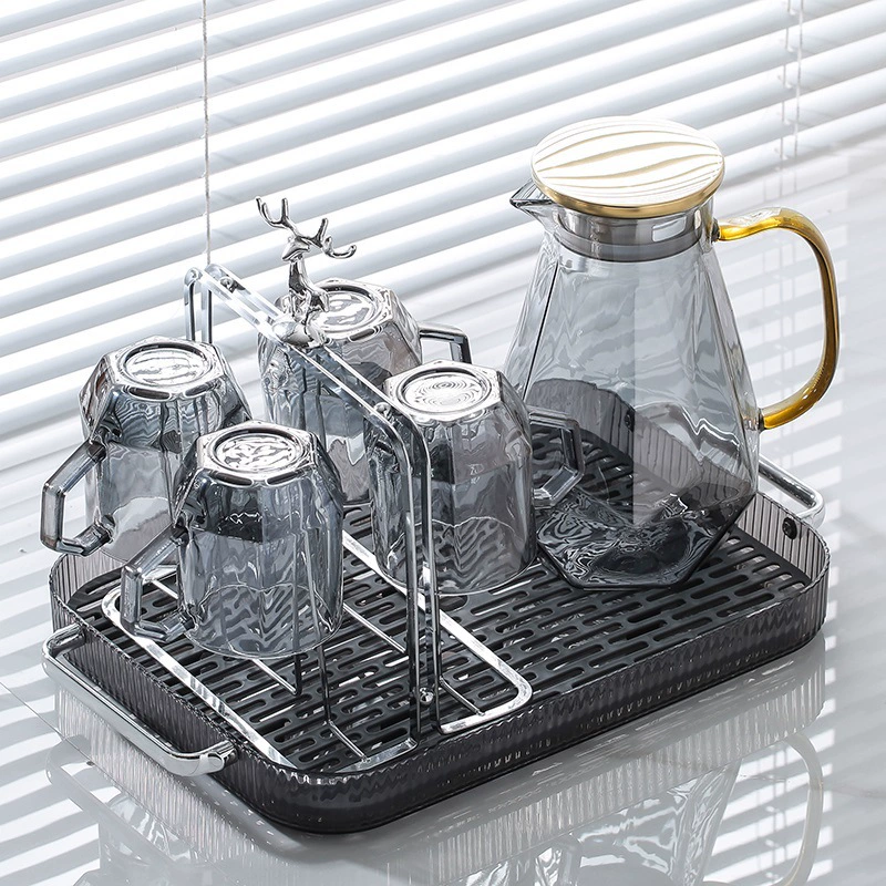 Drying rack, glass holder, glass storage system