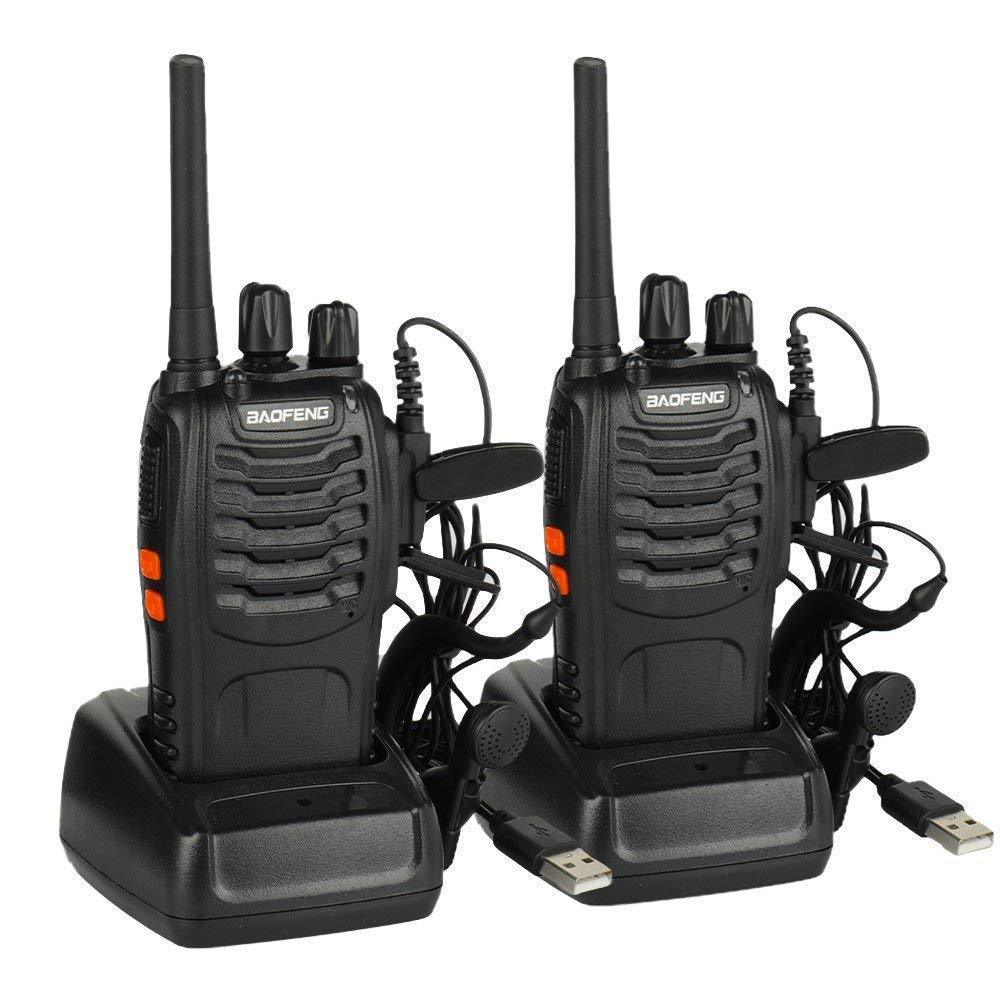 BF-88E Walkie-Talkie PMR European Frequency Outdoor Wireless Handheld High Power Walkie-Talkie with English and Chinese Voice Broadcast