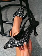 V 51786 Pointed Toe Evening Sandals ������Ь �羳ŷ��