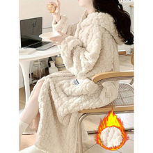 Y 45509 Coral fleece long home set ɺ���޳���Ҿ���װ