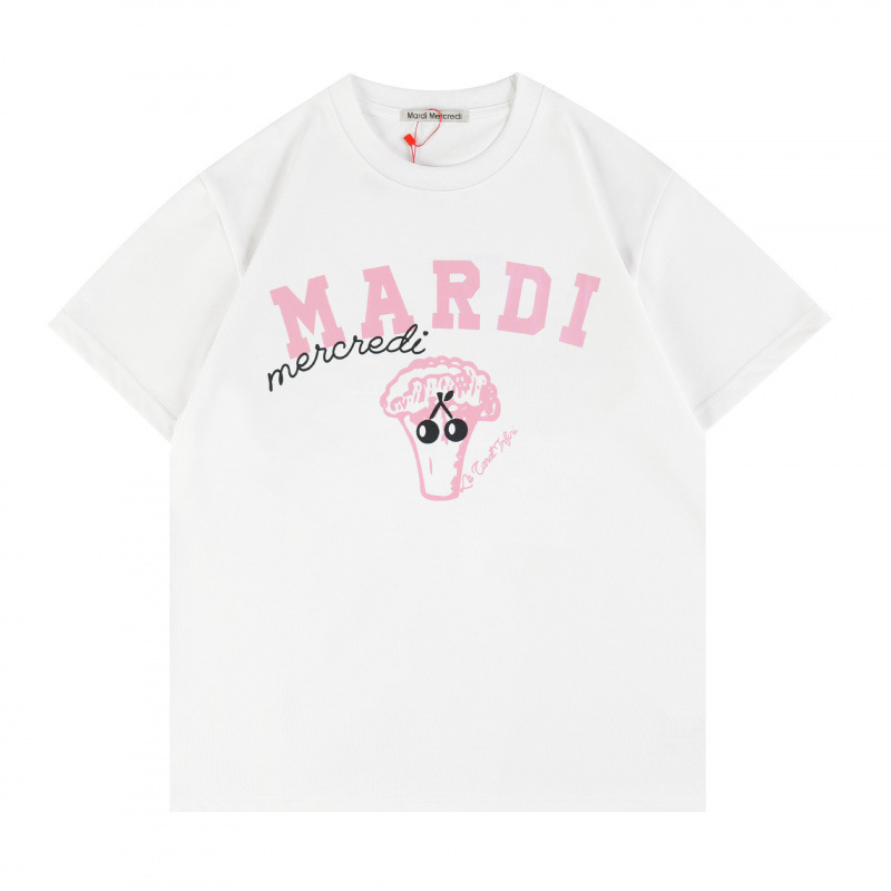 【カウンター品質】韓国マルディトレンドブランド半袖Tシャツリトルデイジードーマンプリントラウンドネックピュアコットンクロスボーダー|undefined