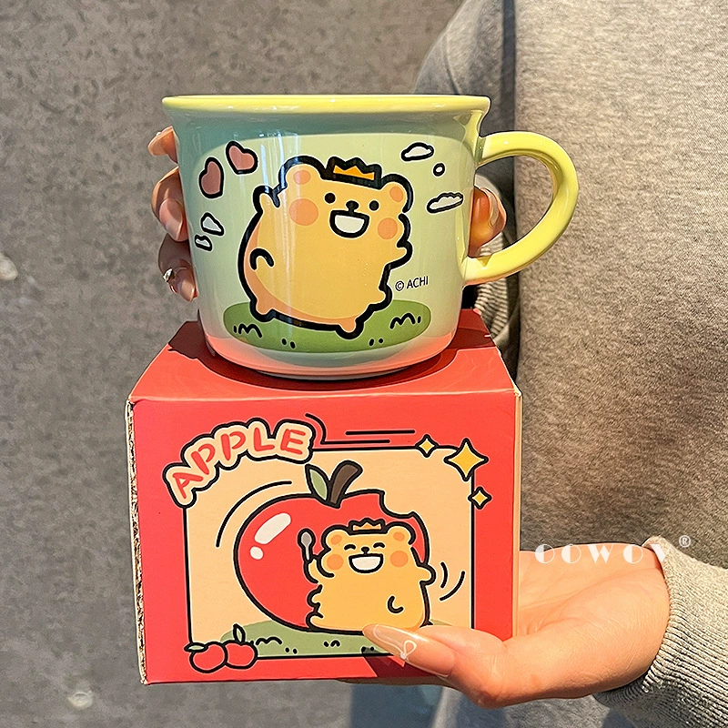 Хранение Bear insect mug керамическая чашка нового стиля для девочки с высокой ценой воды кружка молоко кофе подарок на день рождения