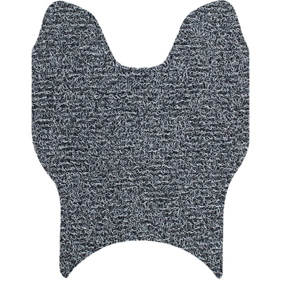 Suitable for No.9 Electric Vehicle Electric vehicle foot mat - black-and-gray-silk-circle-foot-pads
