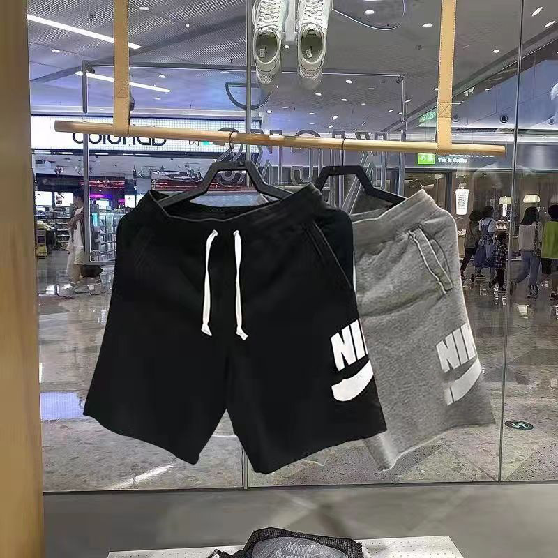 Discounted American-style men's shorts, new summer model, pure cotton, loose fit, suitable for outdoor wear, casual running and basketball sports shorts