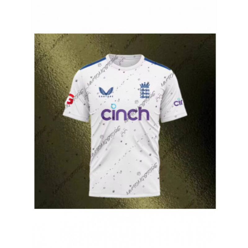 2025 England Cricket Men's and Women's Short Sleeve T-shirt Version Young Sheets Ashos 2025 England Cricket Men's and Women's Short Sleeve T-shirt Version Young Sheets Ashos