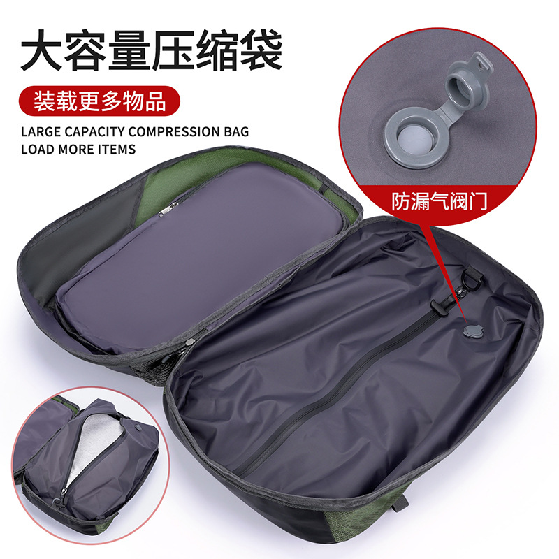Mochila de vacío para viajes transfronterizos al aire libre para hombres y mujeres, bolsa de montañismo de entrenamiento de campamento de gran capacidad, bolsa de viaje