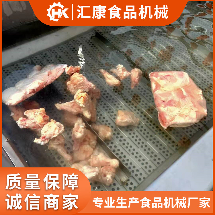 带鱼解冻清洗机  黄花鱼解冻流水线  自动控温龙虾快化冻机