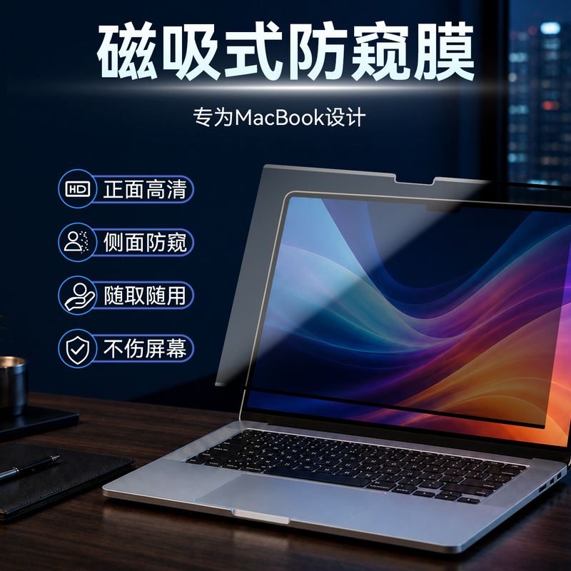 Suitable for Apple MacBook Air computer privacy screen protector for notebook 13/ 15inch pro 14inch screen protection Suitable for Apple MacBook Air computer privacy screen protector for notebook 13/ 15inch pro 14inch screen protection