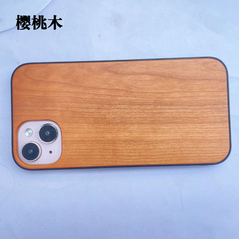 iphone14promax/14/13/12 ソフト tpu 携帯電話ケースログケース Apple 14 木製保護カバーに適しています。|undefined