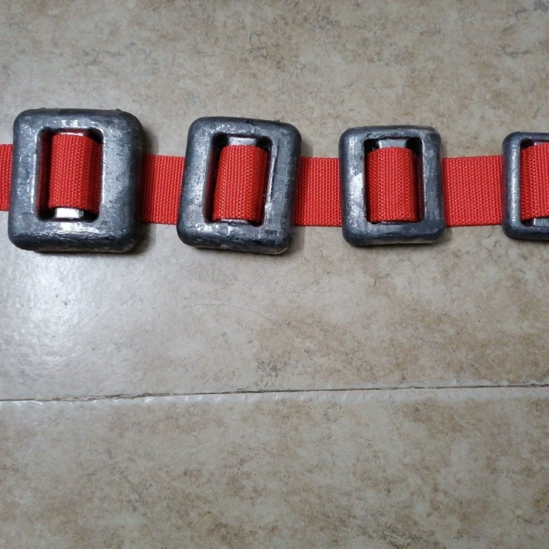 Counterweight, belt, equipment for snorkeling, diving