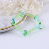 Summer universal perfume, glossy crystal, bracelet, 4mm, internet celebrity, flowered, wholesale