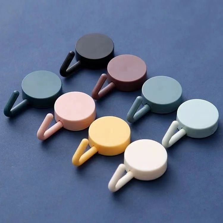 Wholesale ins round small hook Nordic style simple student dormitory strong seamless kitchen home creative small sticky