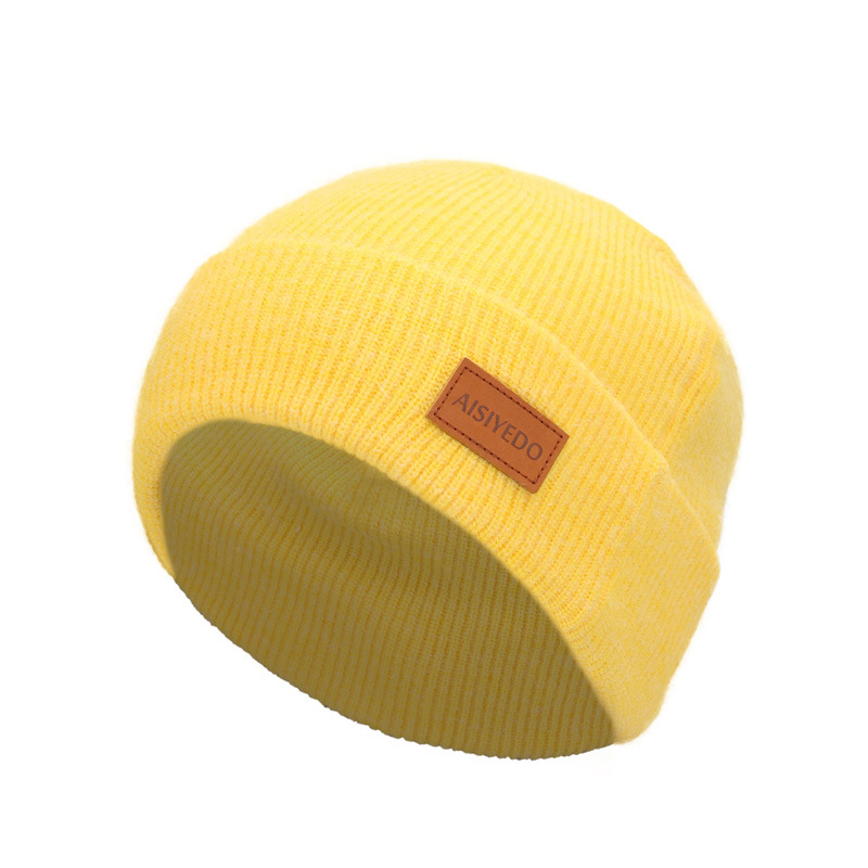 Unisex Knit hat for men and women autumn and winter warm fashion lovers flip ear folding multi-purpose ear protection wool hat_voghion.com