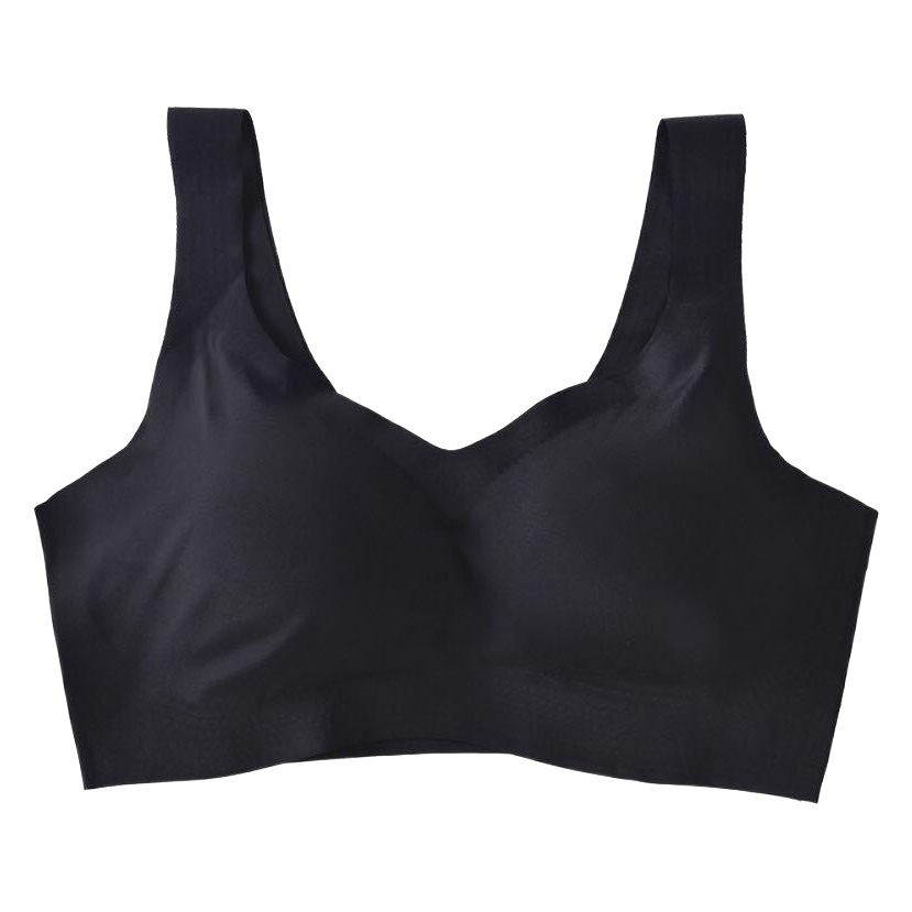 Japonés original de la Orden de la paz de la mente de cuatro generaciones de la ropa interior de refrigeración sin costuras de sueño inalámbrico sujetador de belleza de nuevo deportes de hielo tubo de seda superior delgada