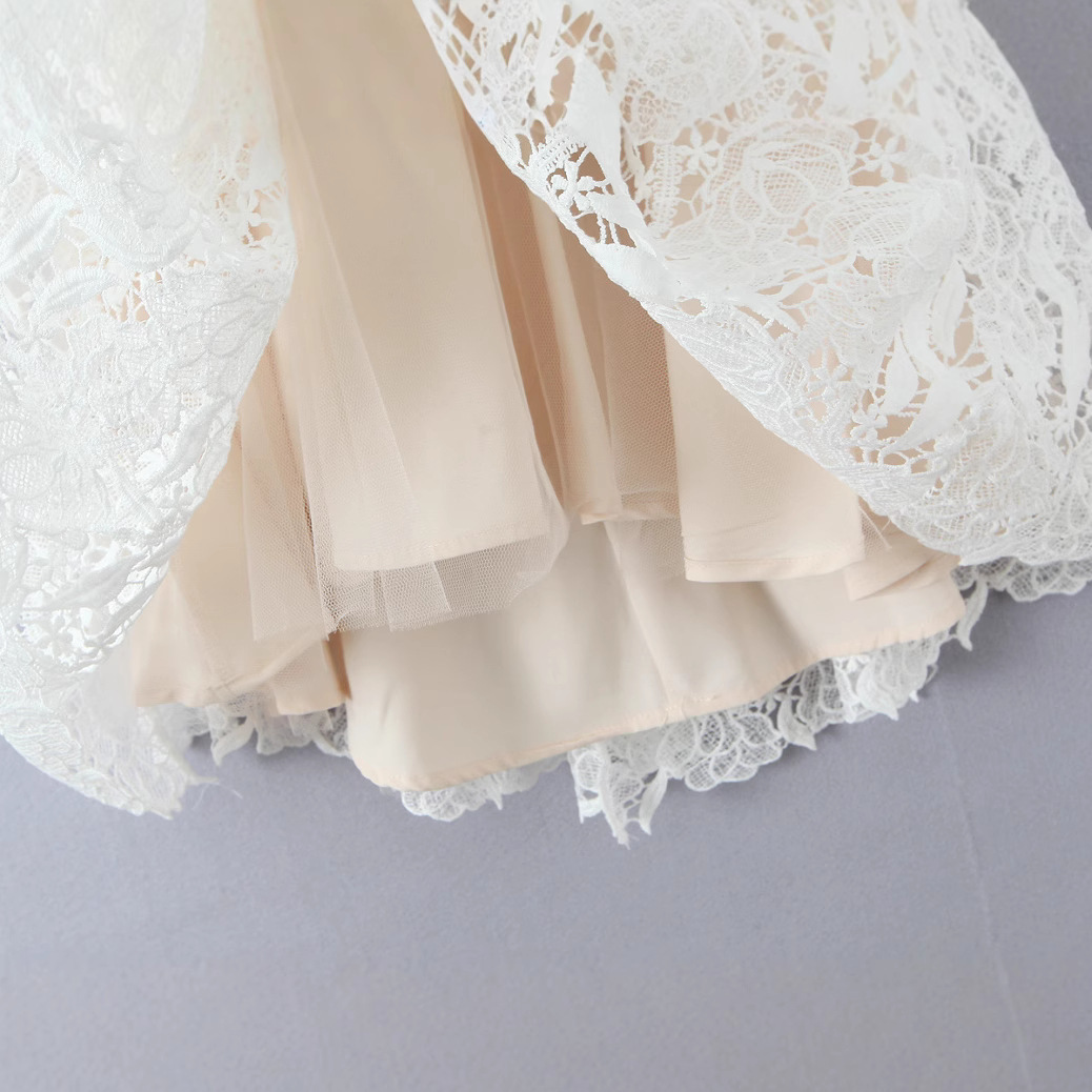 Retro lace summer design elegant dress