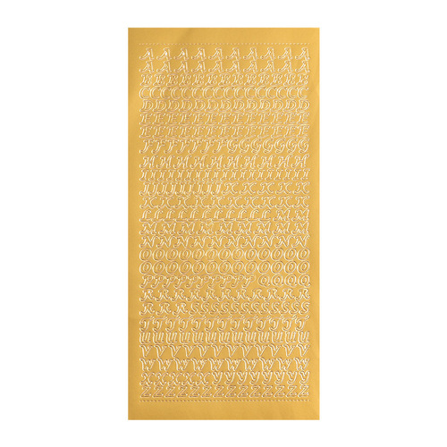 Hot stamping pvc English alphanumeric handbook stickers Guka small card decoration ins star chasing mark material stickers
