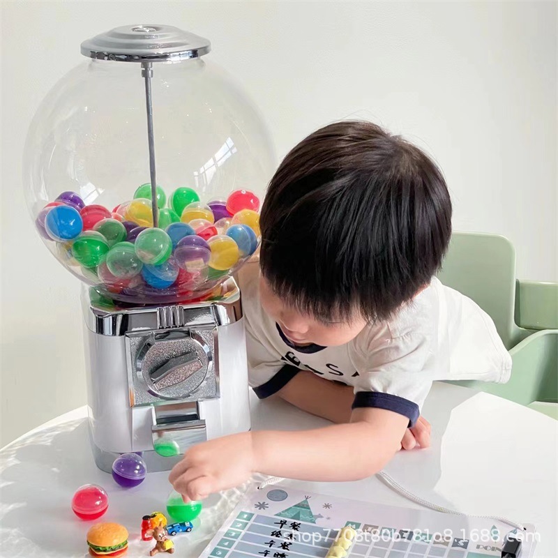 ガシャポンマシン商業デスクトップ宝くじ小道具コーヒーカプセル弾むボール 32/35 ミリメートルガシャポンボールに適応|undefined
