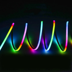 5V5mm幻彩COB灯带RGB跑马灯带WS2812b COB Smart LED Strip Light