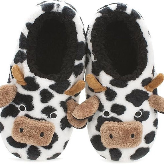 Cross-border home non-slip warm shoes thickened fleece-lined slippers cute animal Japanese mute slippers Cross-border home non-slip warm shoes thickened fleece-lined slippers cute animal Japanese mute slippers