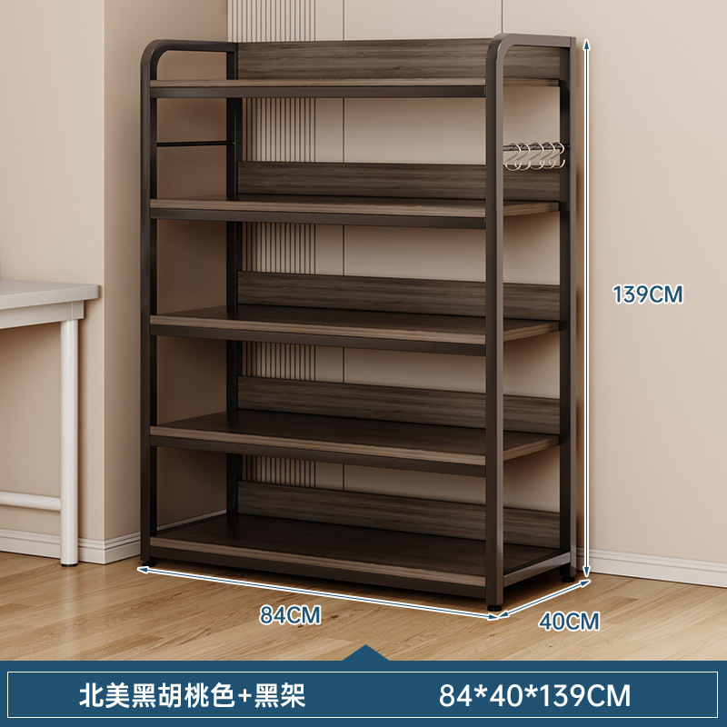Estante de almacenamiento de piso integrado contra la pared estante de almacenamiento multicapa estante de biblioteca estante de oficina estante de almacenamiento armario