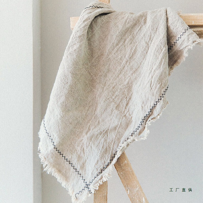 Japanese Cotton and Linen Napkins, Linen Tablecloths, Picnic Square Towels, Gourmet Photo Props, Small Objects, Simple Background Cloth Japanese Cotton and Linen Napkins, Linen Tablecloths, Picnic Square Towels, Gourmet Photo Props, Small Objects, Simple Background Cloth