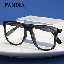 G8018 TR90新款時尚圓框平光鏡跨境品質商務男光學鏡可配近視眼鏡