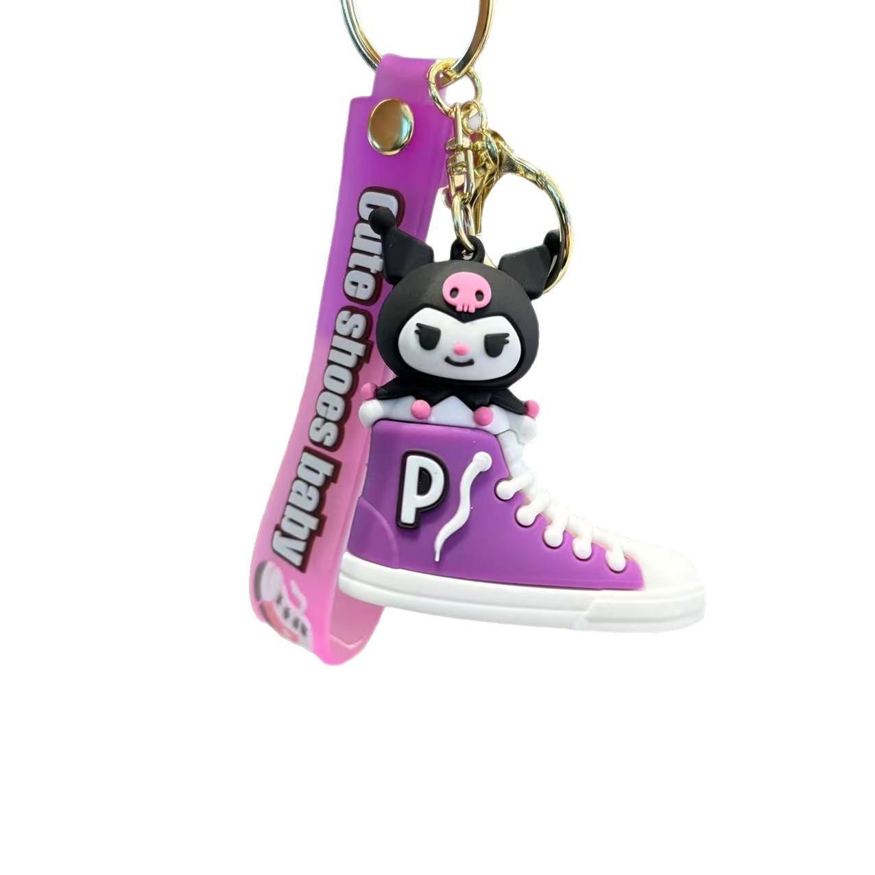 20 zapatos de lona Kolomi llaveros Sanrio colgantes llaveros Steely agarrar un pequeño regalo al por mayor