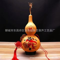 卸売り天然ヒョウタンのペンダントの烙画ヒョウタン工芸品の彫刻ヒョウタンの置物の露店
