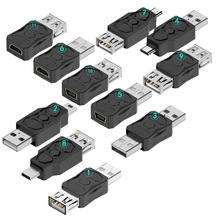 usb 2.0 mini micro  公对母ogt转接头 usb a公对A母 转接头线