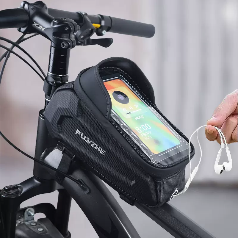 伏击者新款自行车包骑行装备防水山地车包上管包前梁包触屏包批发