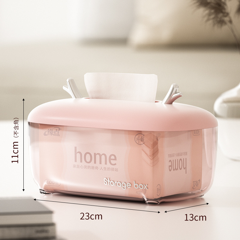 Caja de toallas de papel de estilo insfeng Sala de estar para bombear papel de alta gama de alta gama de celebridades de la red creativa moderna caja de toallas de papel 2023 nuevo