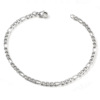 Accessory stainless steel, universal bracelet suitable for men and women, fashionable chain, jewelry, European style