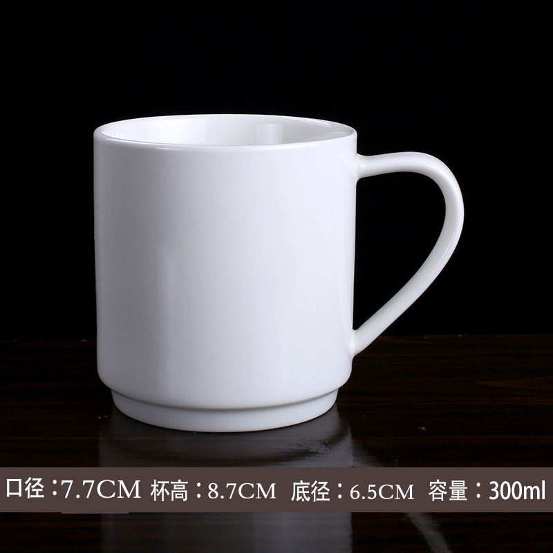 La taza de cerámica se puede fijar con el logotipo, la oficina, el hogar, la taza de café, la publicidad, el regalo del festival creativo, la taza del marcador de color