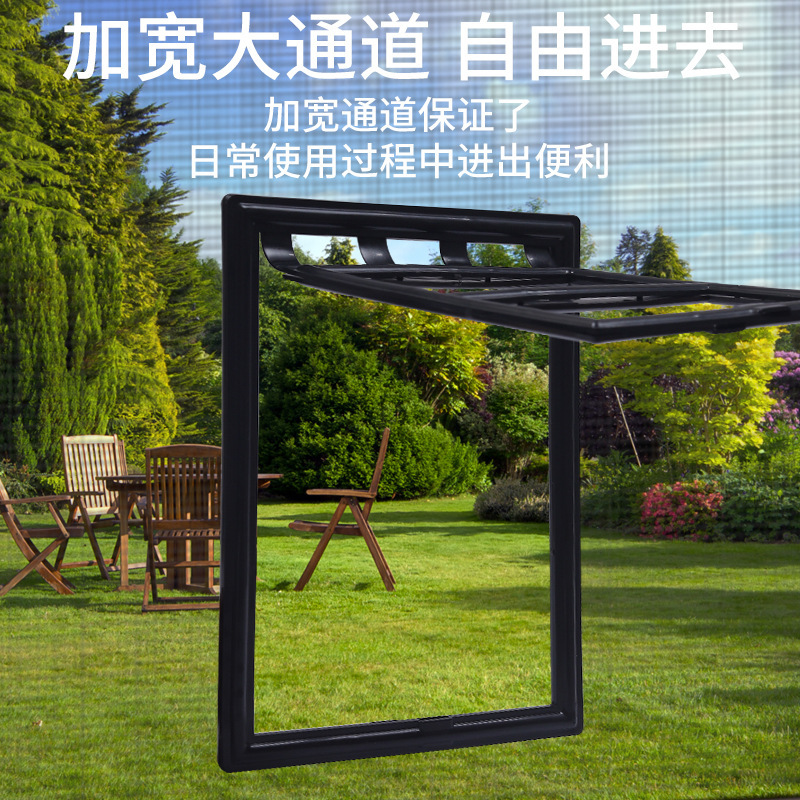 Cat Door for Free Entry and Exit, Cat Entrance and Exit Hole, Pet Door Hole, Two-Way Free Entry and Exit, Dog Door, Pet Screen Door