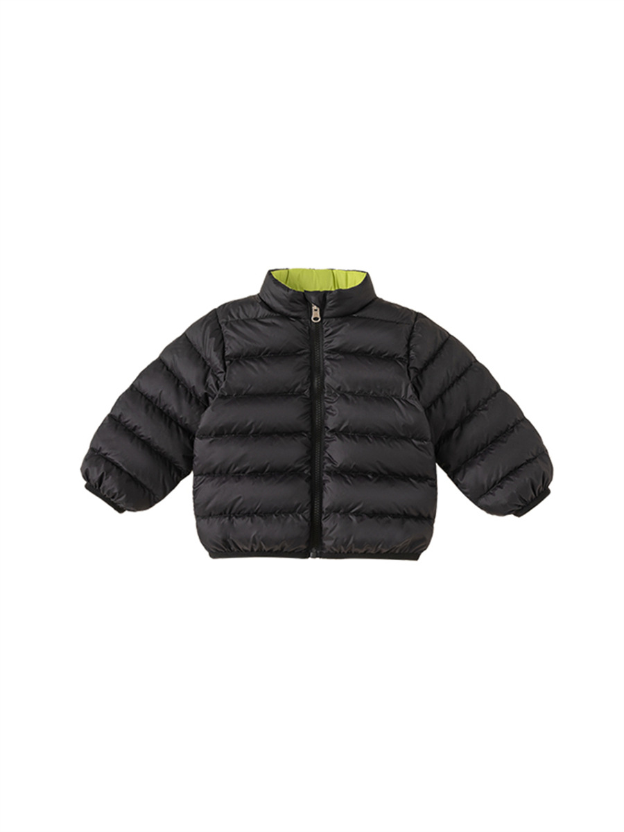 Babycity de doble cara de pato blanco abajo de los niños abajo liner niños y niñas casual abajo chaqueta DY23056