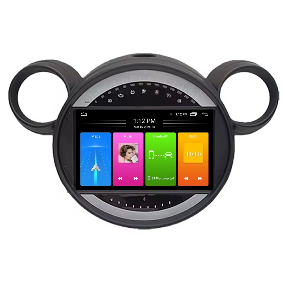 Эксклюзивная поставка для трансграничной торговли, подходит для BMW Mini 2011-2013, навигатор с большим экраном на Android, с CarPlay, универсальное устройство.