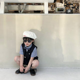 Жилет, комплект, платье, костюм, пианино, наряд для музыкальных выступлений, детская одежда, в корейском стиле, подарок на день рождения