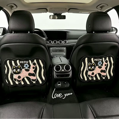 Back Anti-Kick Mat Cartoon, Chair back anti-kick pad