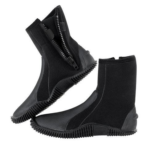 Diving Boots 5mm High-Top Outdoor Diving Boots Beach Surfing Wading Boots Anti-Slip Snorkeling Gear Swimming Shoes