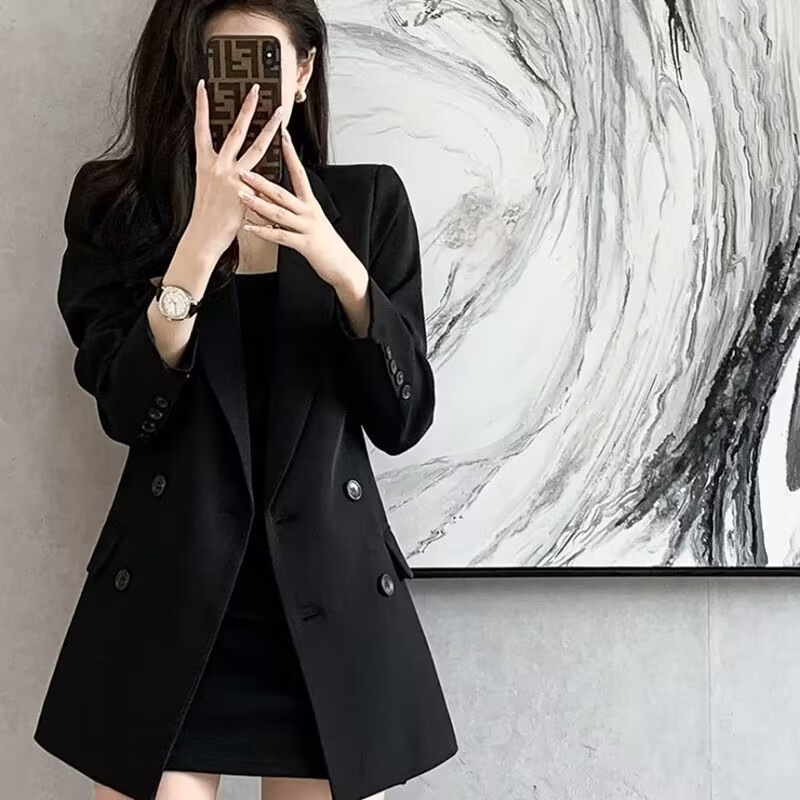 British style small suit jacket women's Korean version of 2024 spring and autumn new casual fashion suit niche jacket tide wholesale