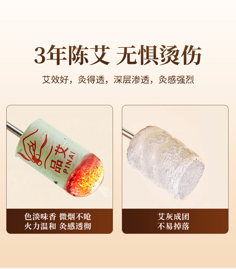Bian Stone Head Therapy Moxibustion Jar Portable Gourd Shaped Scalp Massage Tool for Baihui Point Home Use in use