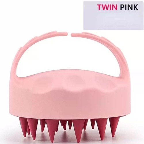 Temu dropshipping hair washing gadget: scalp cleansing massage shampoo comb, hair brushing massager, silicone comb, head-grabbing tool.