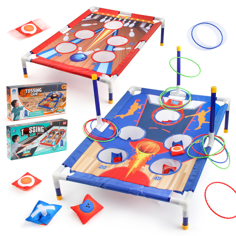 Equipo de entrenamiento sensorial kindergarten para niños sandbag tirar anillo juego interior y al aire libre deportes Juguetes